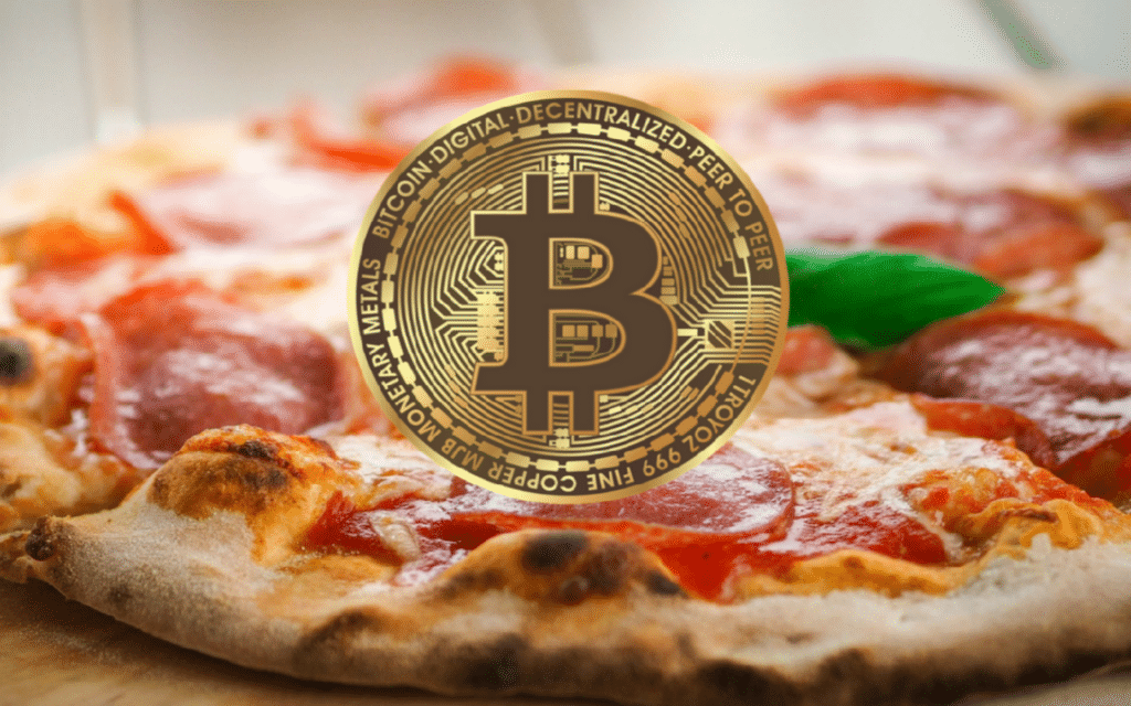 Man buys pizza with Bitcoin